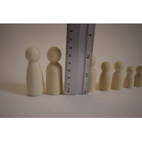 peg doll groot 6,5 cm